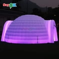 thumbnail image 3 of SAYOK 16.4ft Inflatable Igloo Dome Tent Outdoor Blow Up Party Nightclub Tent for Wedding Event with Led Light, 3 of 10