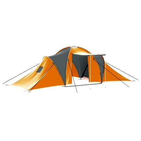 vidaXL Camping Tent Pop up Backpacking Tent Family Tent for Outdoor Hiking