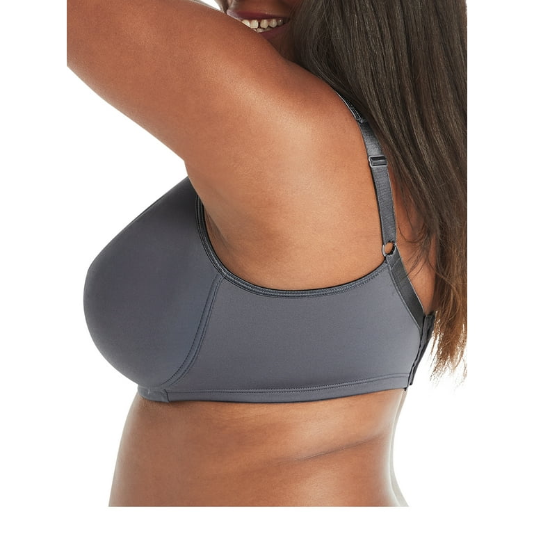 Playtex 18 Hour Silky Soft Smoothing Wireless Bra Private Jet 42D Women's