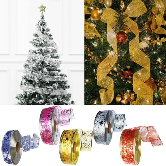 Gcvizuso Christmas Tree, Christmas Tree Decorations, Christmas Party Xmas Tree Ornaments 2m Hanging Decorations