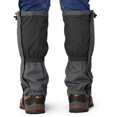 thumbnail image 4 of 1 par al aire libre deportes impermeables escalada senderismo Legging polainas zapato botas cubierta negro Ecomeon no, 4 of 6