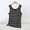 Gray, variant on SEMPAI Womens Sleeveless Tees Plus Size Crewneck Ribbed Tank Tops Casual Basic Summer Top Slim Fitted Comfy Striped Shirts