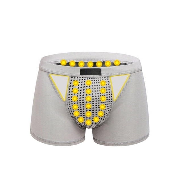 Kmbangi Soft Boxer Briefs Magnetic Therapy Underwear Bottoms Shorts