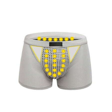 

One opening Magnetic Underwear Magnetic 3 Color Home Physiological Underwear Comfortable XL-3XL Enlargement Men S Underwear Physiological