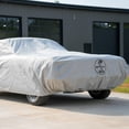 thumbnail image 3 of Covercraft Car Cover C17124FO120AC Custom Fit; All-Weather Proof; Gray; 5 Layer Softback Fabric; With Antenna Pocket; With 2 Mirror Pockets; Lockable, 3 of 12