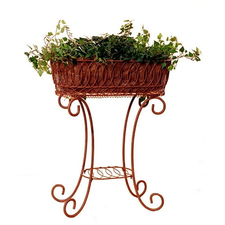 Misco Riviera Rectangular Coco Plant Stand