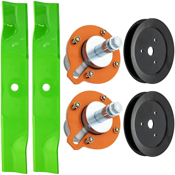 8TEN Blade Spindle Kit for Cub Cadet XT1-LT42B 42-inch 942-05458 618-07406 MK1013739
