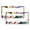 Pattern-74, variant on License Plate Frames Tropical Beach Palm Tree on A Sunny Day Auto Decorative Frames Cars Protector Cover Holder 2 Pcs Set Ocean Tree Leaf Beach Exotic Stainless Aluminum License Plate Cover