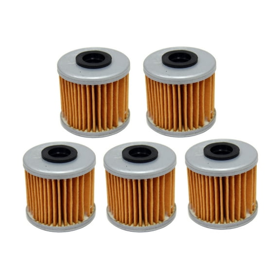 Factory Spec, FS-718, 5 PACK Oil Filters for Honda ATV TRX450R TRX450ER CRF250R CRF450R
