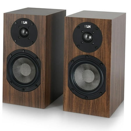 KLH AUDIO - Albany II Bookshelf Speaker (pair) - Black Oak