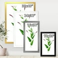 thumbnail image 4 of Designart 'Ancient London Plants VII' Traditional Framed Art Print, 4 of 4