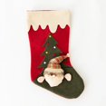 thumbnail image 4 of 3 uds bolsa de media de Navidad Santa Claus muñeco de nieve alce bolsa de regalo Nochebuena dulces calcetines regalos de Navidad para niños Sincero Electrónica, 4 of 5