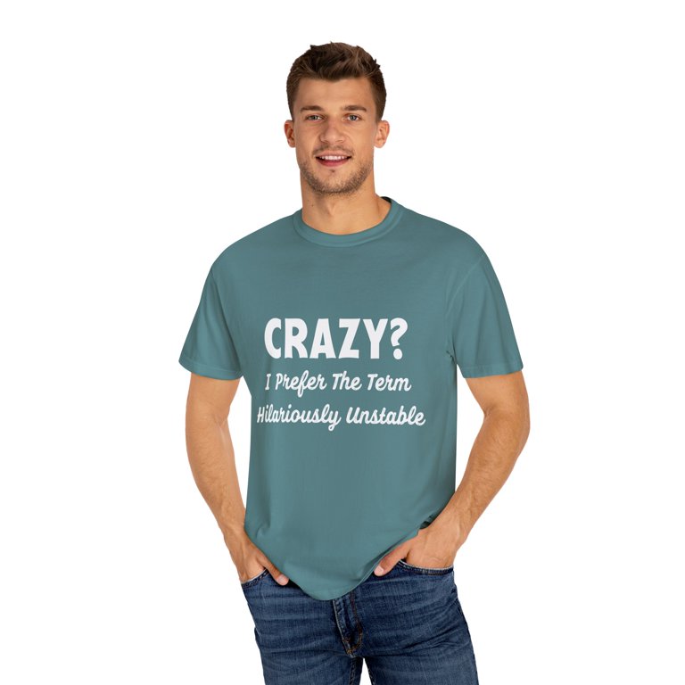 Bored To Death Funny Sarcastic T-Shirt - Unisex Crewneck Tee For Men & Women