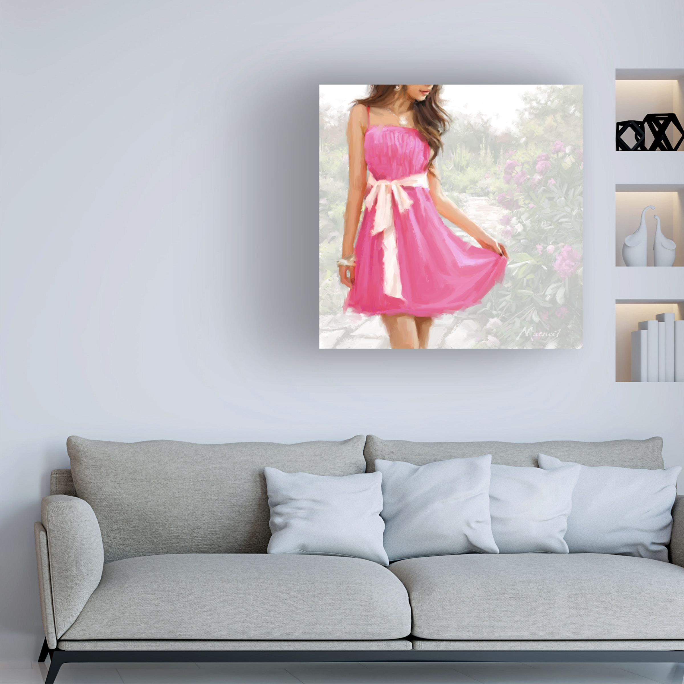 The Macneil Studio 'Summer Dress' Canvas Art