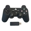 Arsenal Gaming Rubberized Controller - Gamepad - wireless - 2.4 GHz - rubberized black - for Sony PlayStation 3