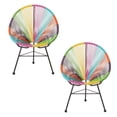 thumbnail image 1 of ACAPULCO CHAIR Wire Chair-Multicolour SET OF 2, 1 of 3