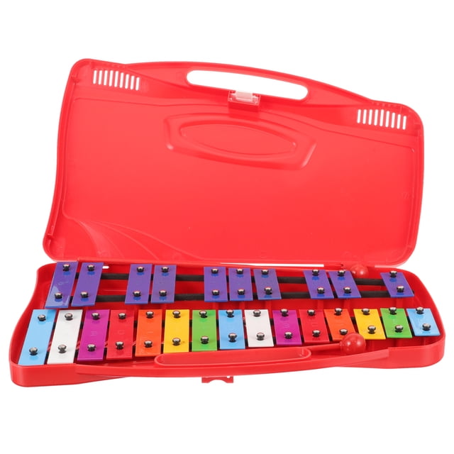 Xylophone Glockenspiel Xylophone à Percussion 25 Tons pour Enfants Instrument d'Éducation Précoce