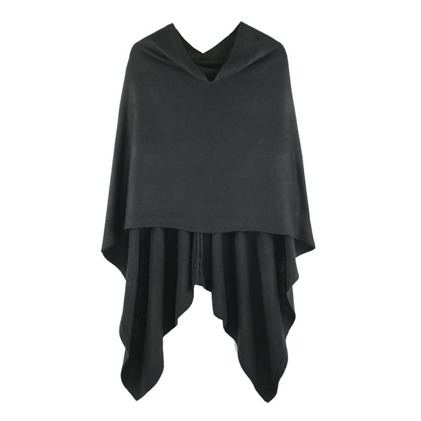 Styles I Love Women Ultra Soft Knit Poncho Sweater Pullover Cardigan ...