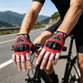 thumbnail image 5 of MMJ Cycling Gloves Half Finger Breathable Non Slip Palm for Men Women Bike Motorcycle, 5 of 6