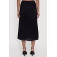 thumbnail image 4 of Women's Pointelle Knit Lace Patchwork Midi Skirt, 4 of 4