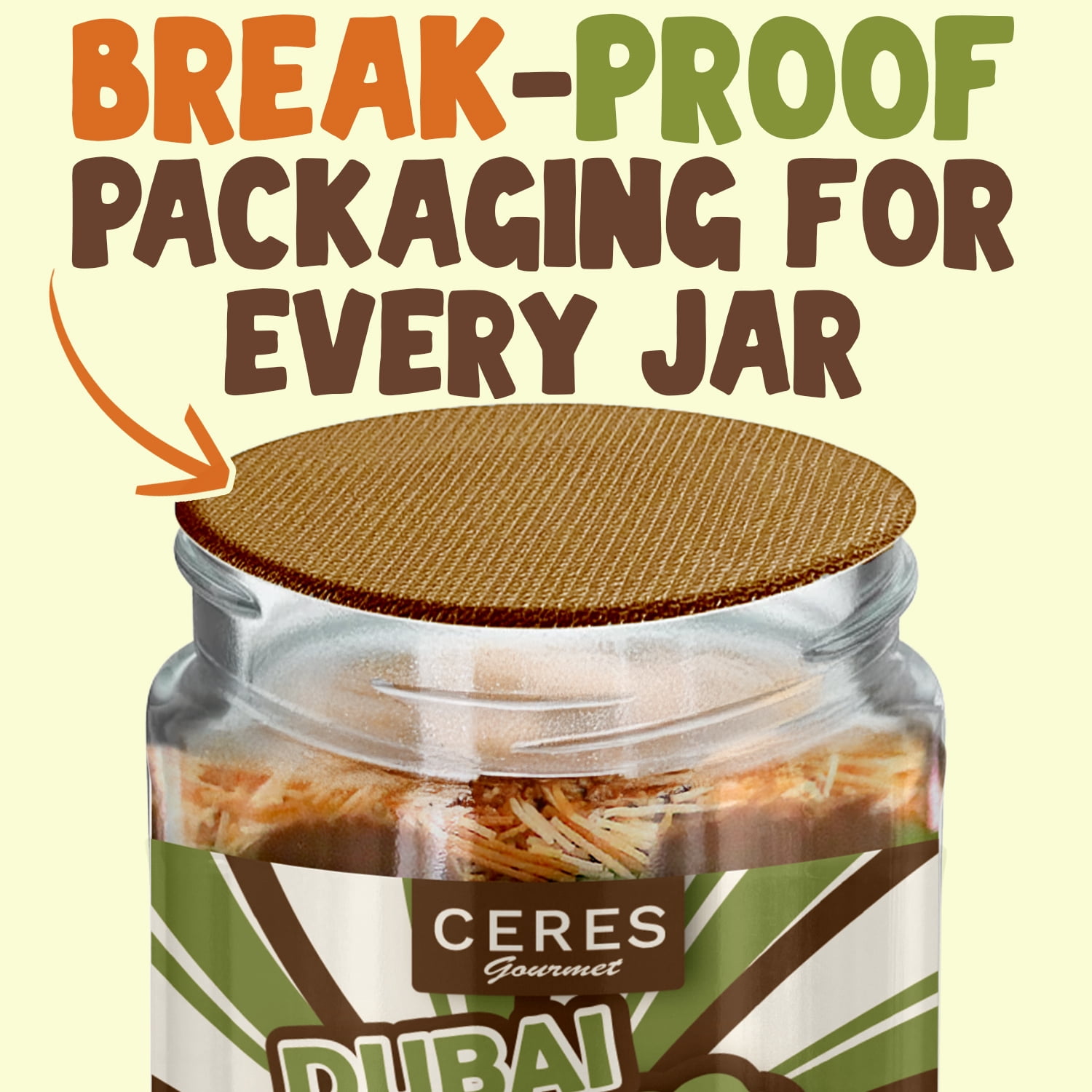 Ceres Gourmet Chocolate Spread Pistachio Kataifi 6.35 oz