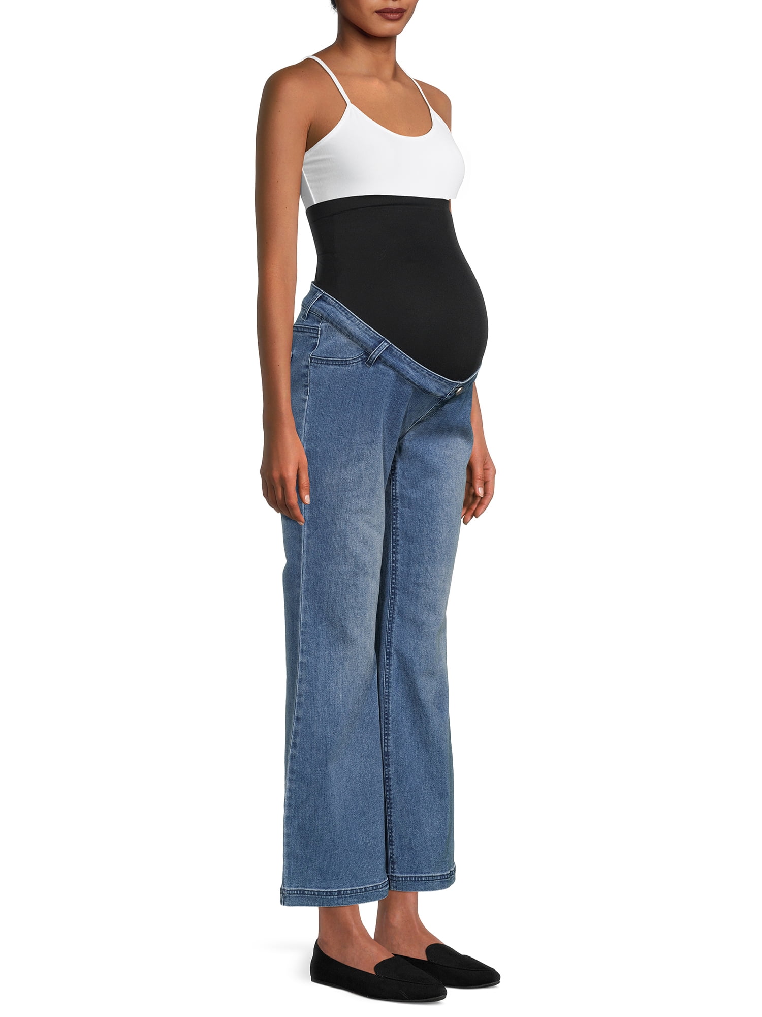 Maternity Women's Flare Jeans Walmart.com