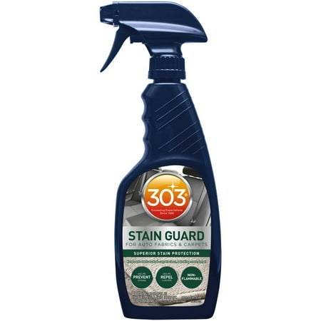 303 (30676) Fabric Protector and Stain Guard for Auto Interior Fabrics, Carpets and Floor Mats, 16 fl.