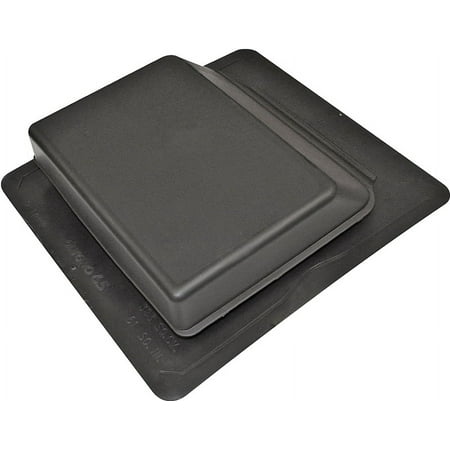 Duraflo 6065BL Slantback Roof Vent, Black