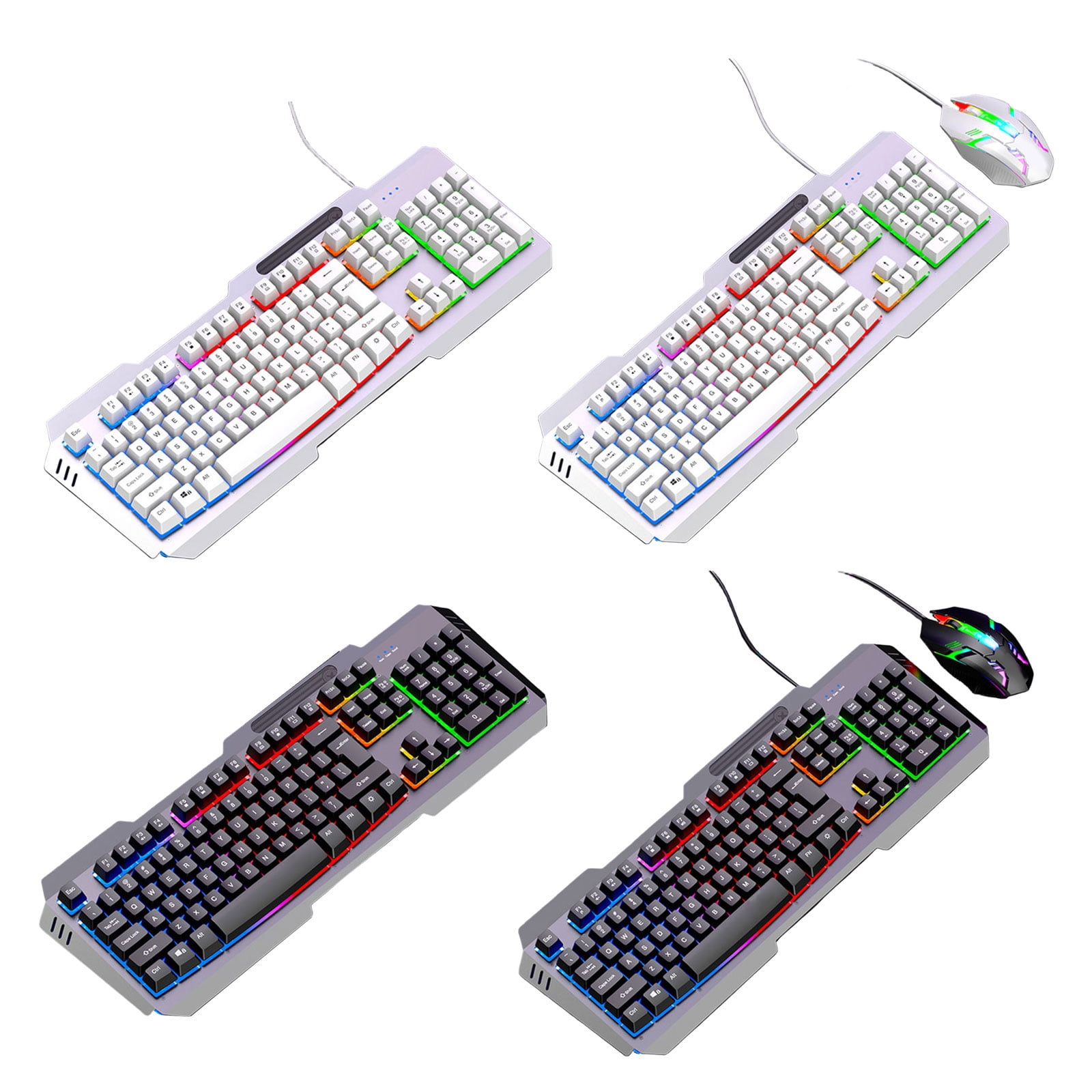 DS600 Metal Corded Keyboard With Option 1.50m Cable And Fast Response For Competitive Gaming