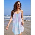 thumbnail image 2 of Ekouaer Nightgowns for Women Spaghetti Strap Sleepwear Sleeveless Sleep Dress with Pockets, 2 of 6