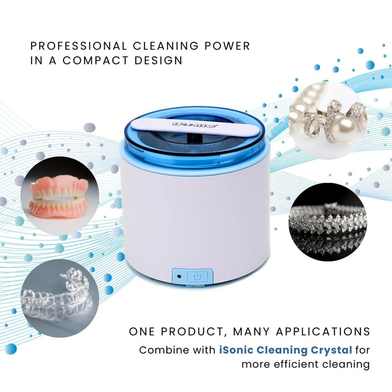 iSonic DS180 Portable Ultrasonic Denture, Aligner & Retainer