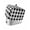 Black White, variant on Fsddascl Beige Plaid Small Toaster Cover 2 Slice, Kitchen Appliance Covers, Spring Summer Farmhouse Buffalo Checkered Toaster Oven Cover with Loop, Bread Machine Cover Dust Cover Protection