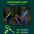 thumbnail image 6 of LED Reflective Belt Sash High Visibility Night Safety Belt, Rechargeable Light Up Running Gear Adjustable Vest Straps, 6 of 9