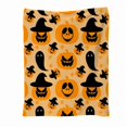 thumbnail image 3 of Halloween Throw Blanket 30" x 40" - Soft Flannel Blanket, Cozy Plush for Couch, Sofa & Bed, Fall Winter Decor, for Kids & Adults, 3 of 5