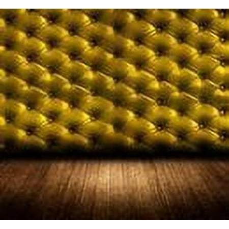 Image of ABPHOTO Polyester 5x7ft Gold Yellow Headboard Bedside Photography Studio Backdrop Background