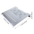 thumbnail image 2 of Milisten Soporte Ventilado Para Laptop Con Doble Ventilador Silencioso Y Estructura De Aleación Resistente, 2 of 5