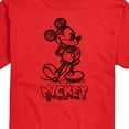 thumbnail image 3 of Mickey & Friends - Mickey Sketch - Men's Short Sleeve Graphic T-Shirt, 3 of 5