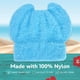thumbnail image 5 of Gorro de punto de invierno con estampado Disney Stitch, azul, para adulto, 5 of 6