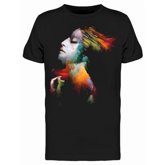 Abstract Art Surreal Female Tee Men's -Image by Shutterstock