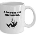thumbnail image 2 of Kite Surfing Mug, Coffee Cup, Kite Surfers, Kite Surfer, 2 of 2