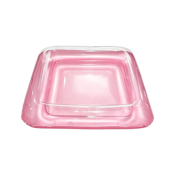 Inflatable Pool Cooler Bar Float with Thickened PVC for Drinks Snacks and Water Accessory for Pool Parties and Beach Days