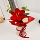 thumbnail image 4 of Ramo de tulipanes hecho a mano a ganchillo por Hlenbin, rojo, 4 of 7