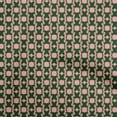 thumbnail image 1 of oneOone Viscose Chiffon Dark Green Fabric Damask Scroll Sewing Fabric By The Yard Printed Diy Clothing Sewing Supplies 42 Inch Wide, 1 of 4