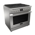 thumbnail image 5 of Fulgor Milano F4PDF366S1 5.7 Cu. Ft. Freestanding Dual Fuel True Convection Range with Self-Cleaning, 5 of 5