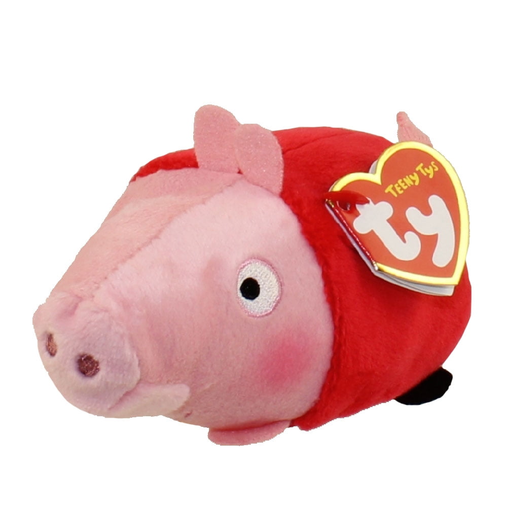 omvang uitspraak Noord West TY Beanie Boos - Teeny Tys Stackable Plush - Peppa Pig - PEPPA PIG (4 inch)  - Walmart.com