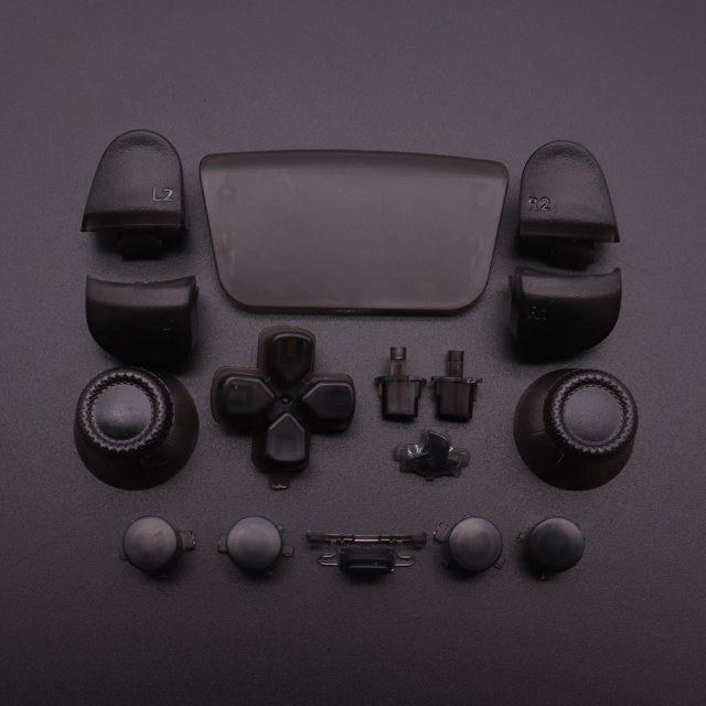Pour Manette PS5 L1 R1 L2 R2 Kit de Boutons D-pad Bouton Capuchon de Remplacement pour PS5 V2 BDM-020 Manette N12