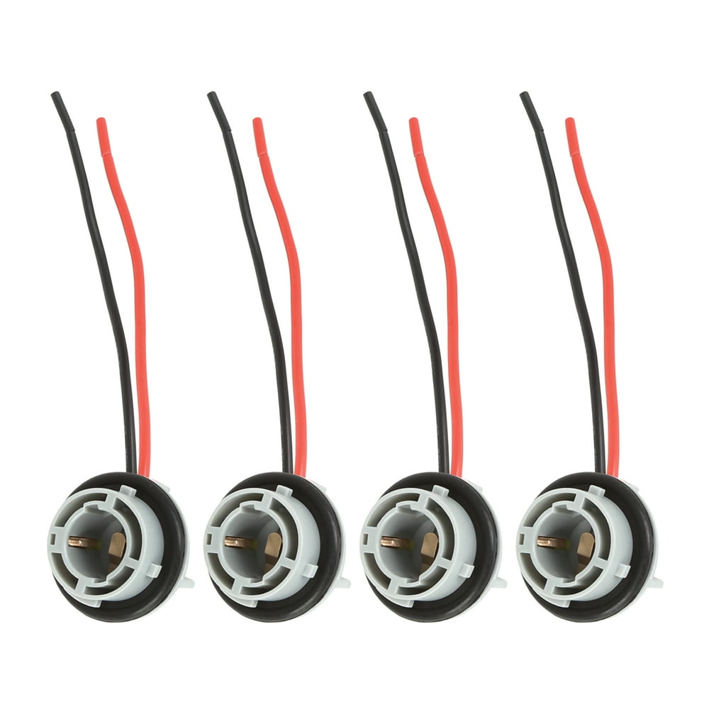 4pcs 1156 Light Bulb Socket Holder Extension Headlight Adapter with