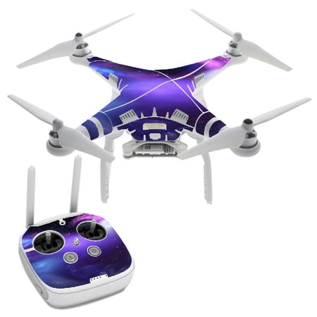 Space Gasses Purple Cloud DJI Phantom 3 Professional Skin Skins Vinyl Decal Kit