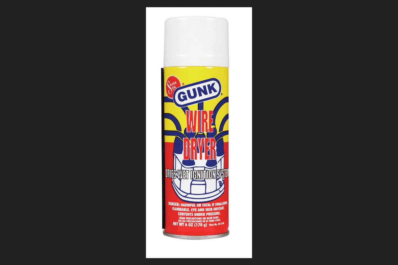 Gunk Wire Dryer 6 oz. Use on all Electrical Parts