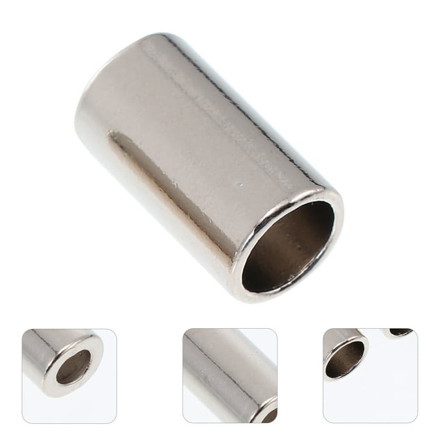 KAKOWELY 50 Pcs Drawstring Stopper Clip Alloy Cord Ends Stopper Fastener Silver For Women
